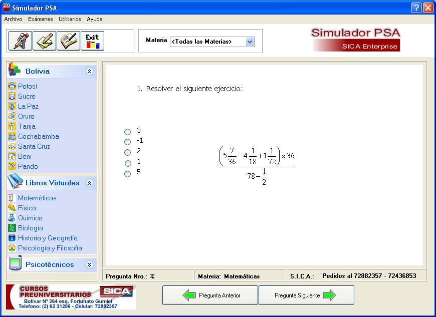 Programar Examen